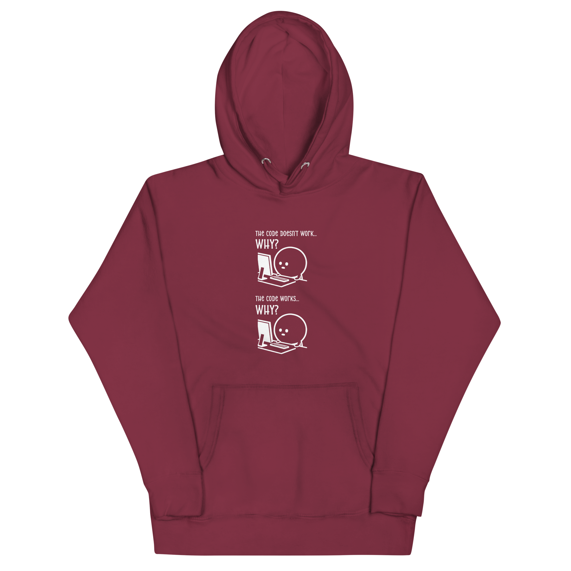 The Code Doesn't Work, The Code Works | Hoodie