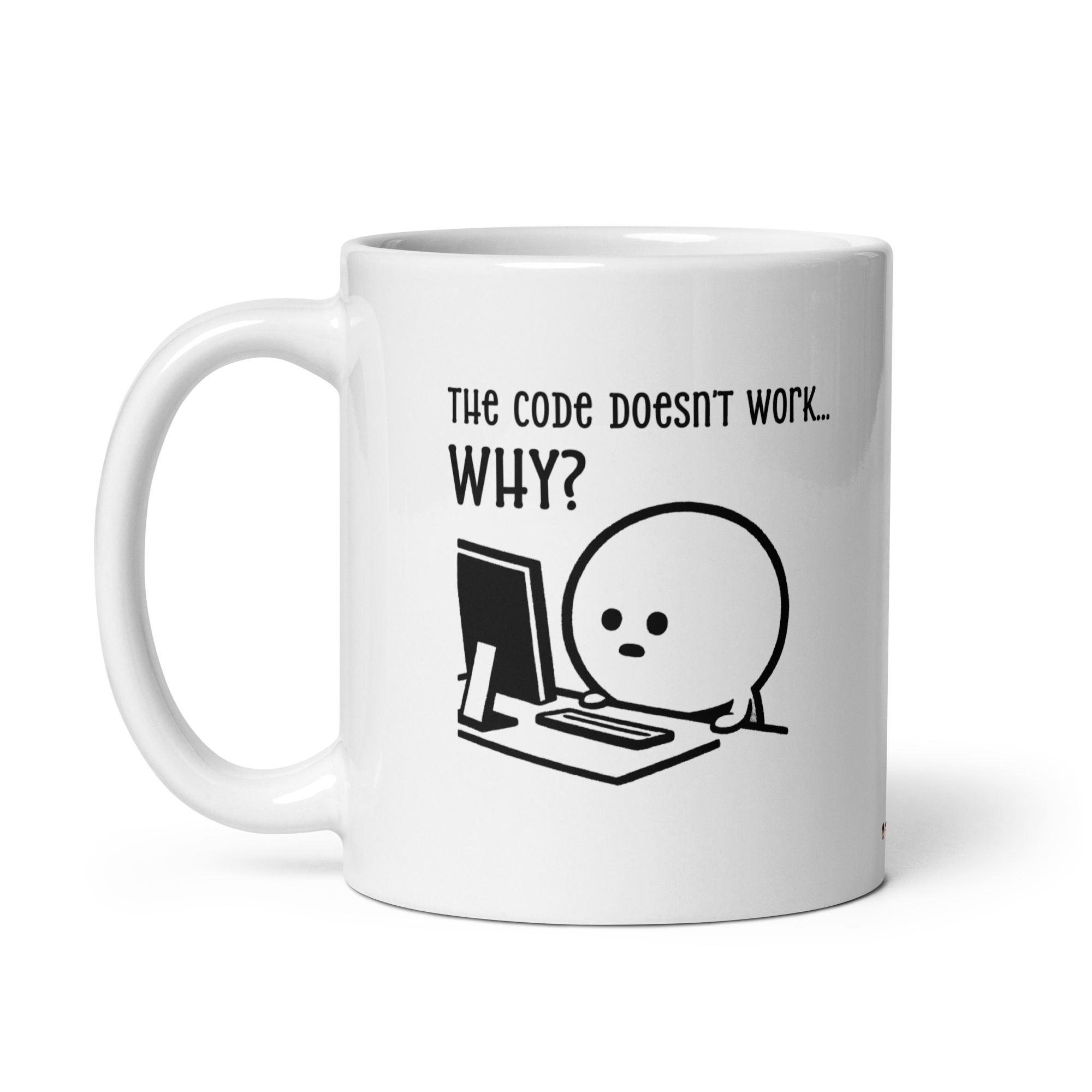 The Code Doesn't Work, The Code Works | Mug