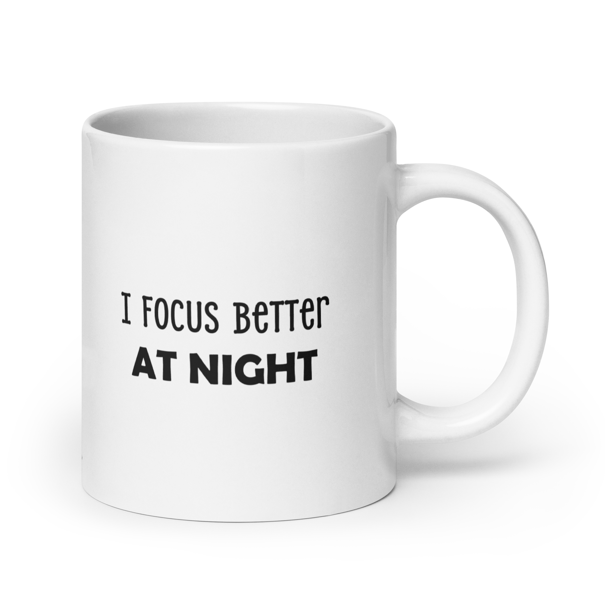 I Focus Better At Night | Mug